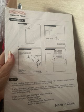 Peripage P81 Mini Impresora Térmica