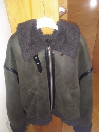 Chaqueta Zara Verde Talla L