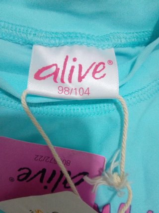 Maglia bimba sirena 98/104cm