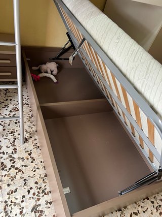 Cama tren juvenil