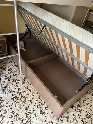 Cama tren juvenil
