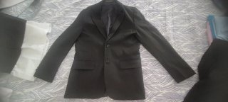 Traje de vestir  completo color negro para niño 10
