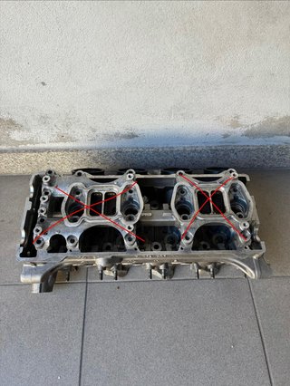 Cabeça Cilindro S1000RR 2010 sem capa das cames