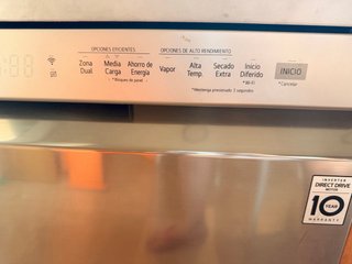 Lavavajillas LG Inox DISPONIBLE A PARTIR SEGUNA Q