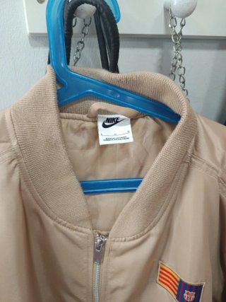 Bomber Nike Barça Beige