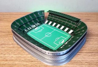 Maqueta Estadio Benito Villamarín 3D