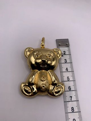 Ciondolo Orso Dorato