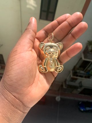 Ciondolo Orso Dorato