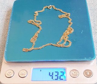 Oro 18k o 14k.