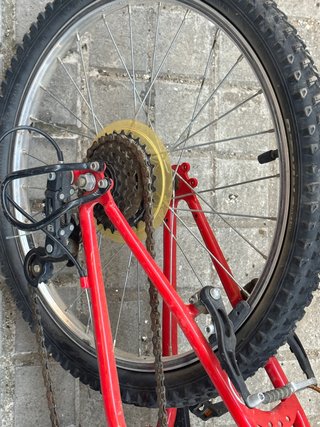 Bicicleta Infantil Btwin Roja