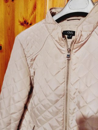 Giacca trapuntata OVS beige donna
