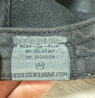 Gorra XTRESS Negra Visera Plana