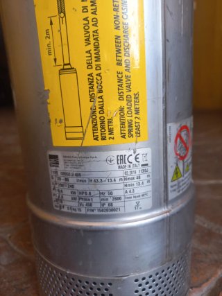 Bomba Sumergible Ebara IDROGO 40/8