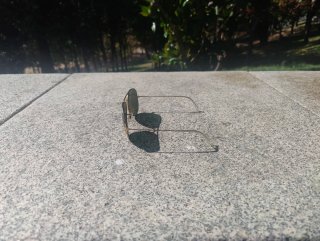 Gafas de Sol Ray-Ban Aviator Doradas/Verdes