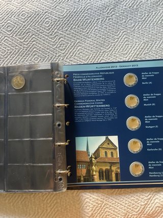 Álbum Leuchtturm 2 Euros (2011-2013)