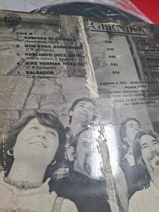 Disco Vinilo LP Grupo Guernika
