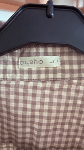 Vestido Oysho Cuadro Vichy Talla S