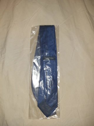 Corbata Nautica Azul