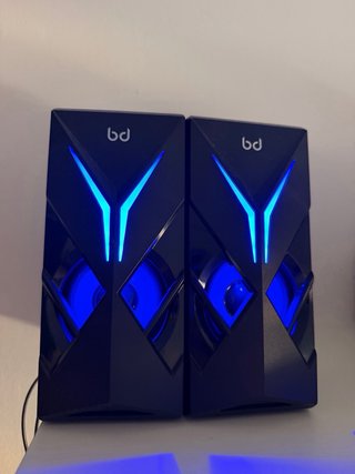 Altavoces Biwond Speak3Blue con LED Azul
