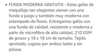 Gafas presbicia para maquillarse