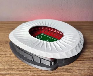 Maqueta Estadio Wanda Metropolitano 3D