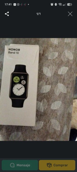 Honor Band 10 Smartwatch Negro nuevo en caja