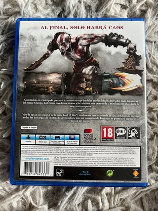 God of War III Remastered PS4