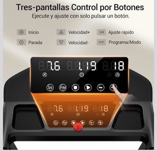 Cinta de Correr Plegable Lontec ¡sin uso!