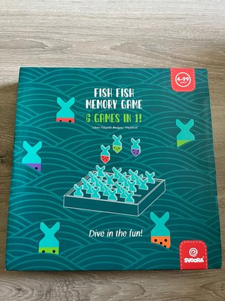 Juego de mesa Fish Fish Memory Game
