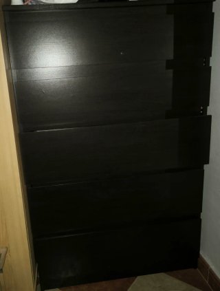 Cajonera Ikea Madera Negra