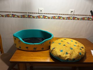 Cama para perro/gato verano diseño desierto