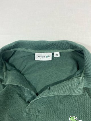 Polo Lacoste Verde Talla M