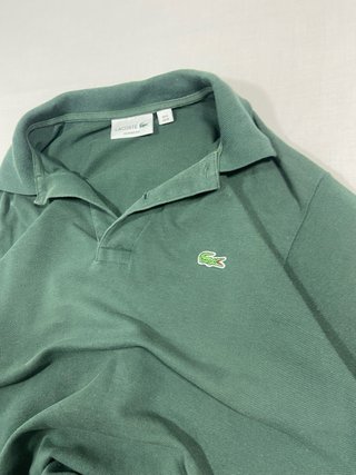 Polo Lacoste Verde Talla M