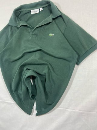 Polo Lacoste Verde Talla M