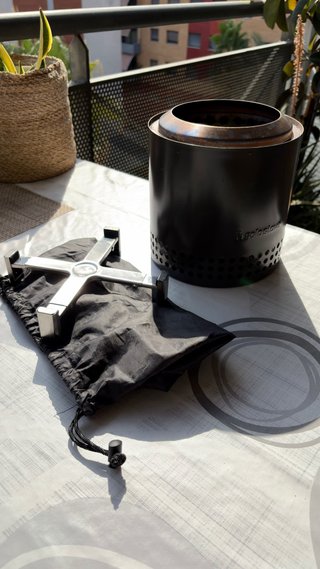 Brasero Solo Stove Mesa XL Nero/Argento
