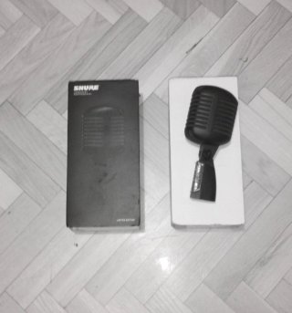 LIMITED EDICION Shure Super 55-BLK Pitch Black Mic