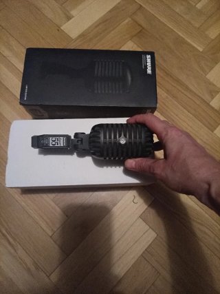 LIMITED EDICION Shure Super 55-BLK Pitch Black Mic