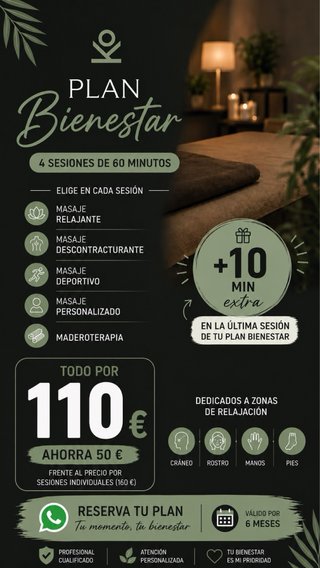 Masajes profesionales y maderoterapia
