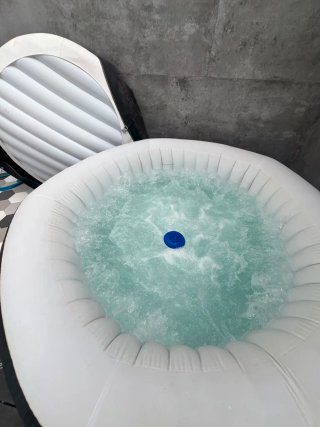 Lay-Z-Spa Miami Hinchable Negra