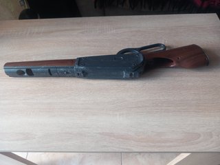 Rifle Wii sin uso