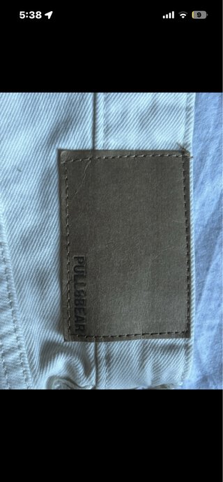 Pantaloncini jeans beige