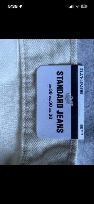 Pantaloncini jeans beige