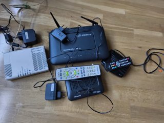 Lote Router y Descodificador Movistar