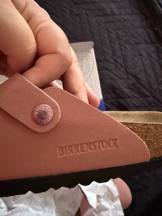 Birkenstock Mules Rosa Tam 38 Originais Caixa