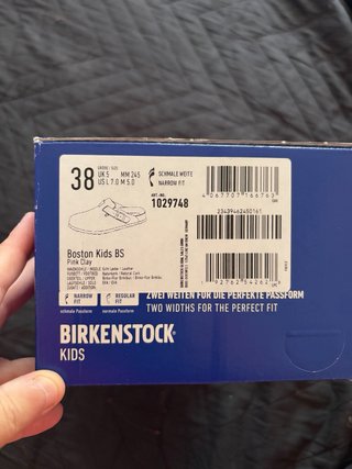 Birkenstock Mules Rosa Tam 38 Originais Caixa