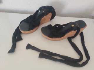 Sandalias de cuña