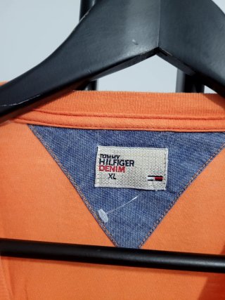 Camiseta Tommy Hilfiger Naranja Talla XL