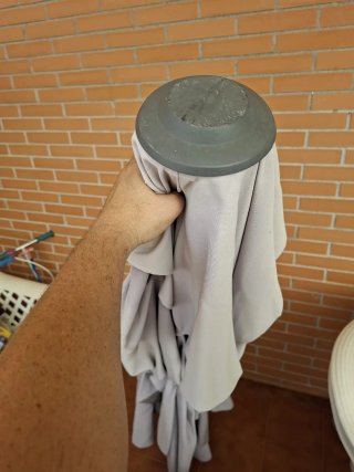 Toldo terraza/jardín con base de 40kg