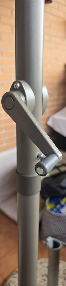 Toldo terraza/jardín con base de 40kg