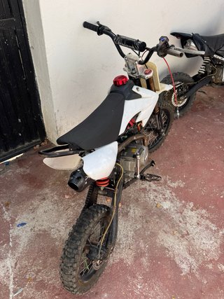 Pit Bike 125cc 4T Motocross Blanca